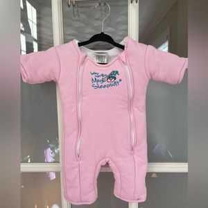 Baby Merlin’s Magic Sleepsuit Pink